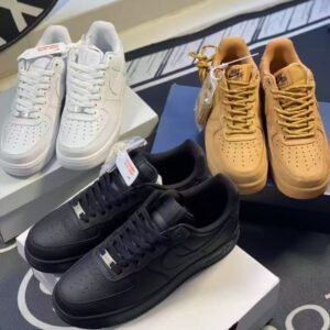 NIKE AIR FORCE 1 Men's Breathable Lightweight Sneakers Board Shoes